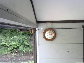 長野県菅平高原 ゆたか山荘 温度計 2025/08/07 13:30