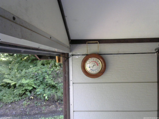 長野県菅平高原 ゆたか山荘 温度計 2025/08/07 14:15