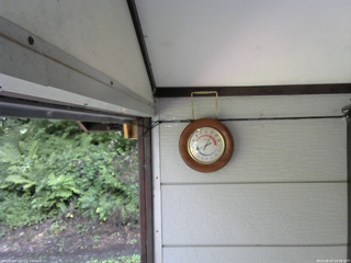 長野県菅平高原 ゆたか山荘 温度計 2025/08/07 14:30