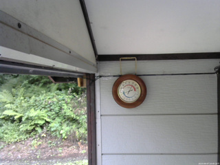 長野県菅平高原 ゆたか山荘 温度計 2025/08/07 14:45