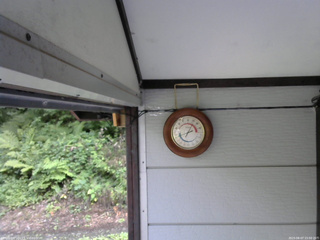 長野県菅平高原 ゆたか山荘 温度計 2025/08/07 15:00