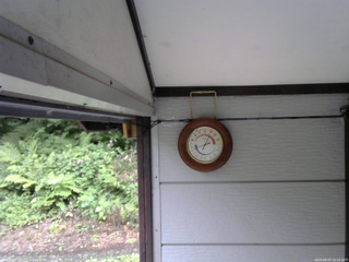 長野県菅平高原 ゆたか山荘 温度計 2025/08/07 15:15