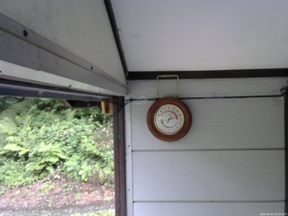 長野県菅平高原 ゆたか山荘 温度計 2025/08/07 15:45