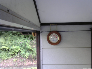 長野県菅平高原 ゆたか山荘 温度計 2025/08/07 16:45