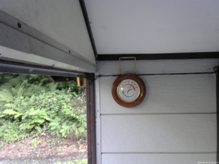 長野県菅平高原 ゆたか山荘 温度計 2025/08/07 17:00