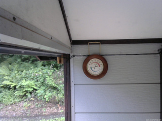 長野県菅平高原 ゆたか山荘 温度計 2025/08/07 17:30