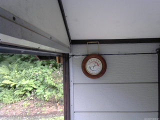 長野県菅平高原 ゆたか山荘 温度計 2025/08/07 18:00