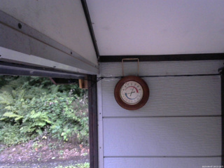 長野県菅平高原 ゆたか山荘 温度計 2025/08/07 18:15