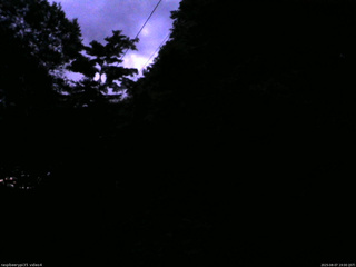 長野県菅平高原 ゆたか山荘 東側上空 2025/08/07 19:00