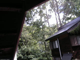 長野県菅平高原 ゆたか山荘 北側 2025/08/08 09:45