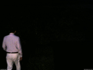 長野県菅平高原 ゆたか山荘 南側 2025/08/08 19:15