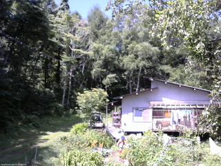 長野県菅平高原 ゆたか山荘 西側(坂上) 2025/08/08 10:15