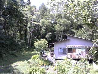 長野県菅平高原 ゆたか山荘 西側(坂上) 2025/08/08 11:00