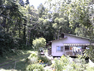 長野県菅平高原 ゆたか山荘 西側(坂上) 2025/08/08 12:30