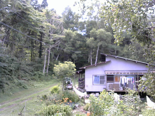 長野県菅平高原 ゆたか山荘 西側(坂上) 2025/08/08 13:30