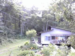 長野県菅平高原 ゆたか山荘 西側(坂上) 2025/08/08 14:30