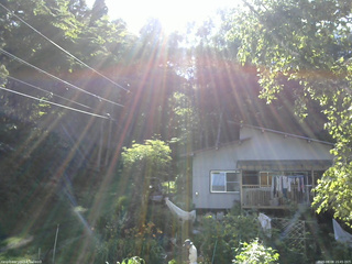 長野県菅平高原 ゆたか山荘 西側(坂上) 2025/08/08 15:45