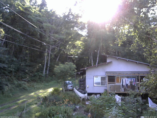 長野県菅平高原 ゆたか山荘 西側(坂上) 2025/08/08 16:30