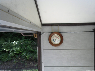 長野県菅平高原 ゆたか山荘 温度計 2025/08/08 08:30