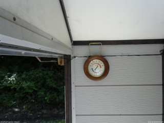 長野県菅平高原 ゆたか山荘 温度計 2025/08/08 08:45