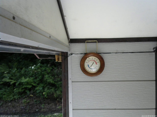 長野県菅平高原 ゆたか山荘 温度計 2025/08/08 09:30