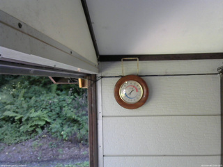 長野県菅平高原 ゆたか山荘 温度計 2025/08/08 15:00