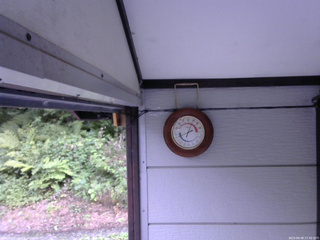 長野県菅平高原 ゆたか山荘 温度計 2025/08/08 17:30