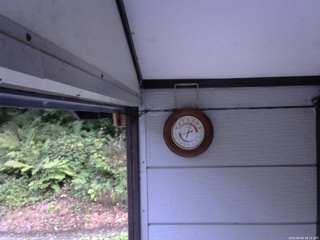 長野県菅平高原 ゆたか山荘 温度計 2025/08/08 18:15