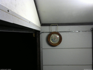 長野県菅平高原 ゆたか山荘 温度計 2025/08/08 19:15