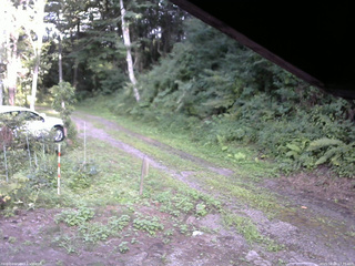長野県菅平高原 ゆたか山荘 東側(坂下) 2025/08/09 17:15