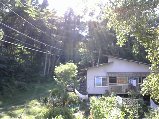 長野県菅平高原 ゆたか山荘 西側(坂上) 2025/08/09 15:30