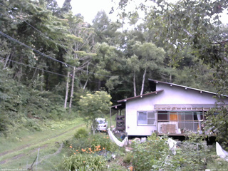 長野県菅平高原 ゆたか山荘 西側(坂上) 2025/08/10 12:15