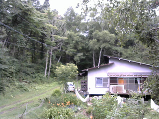 長野県菅平高原 ゆたか山荘 西側(坂上) 2025/08/10 12:45