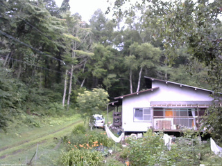 長野県菅平高原 ゆたか山荘 西側(坂上) 2025/08/10 13:45