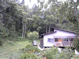 長野県菅平高原 ゆたか山荘 西側(坂上) 2025/08/10 14:30