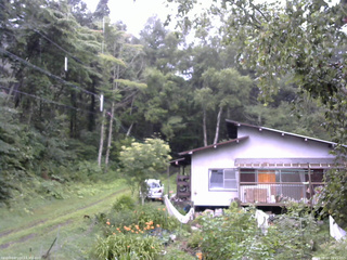 長野県菅平高原 ゆたか山荘 西側(坂上) 2025/08/10 16:45