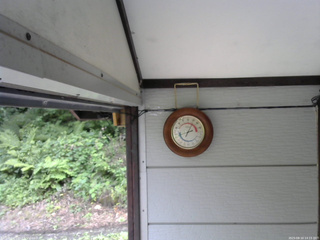 長野県菅平高原 ゆたか山荘 温度計 2025/08/10 14:15