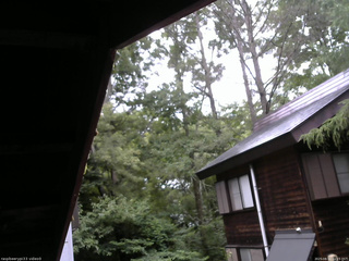 長野県菅平高原 ゆたか山荘 北側 2025/08/11 11:15