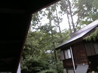 長野県菅平高原 ゆたか山荘 北側 2025/08/11 14:00