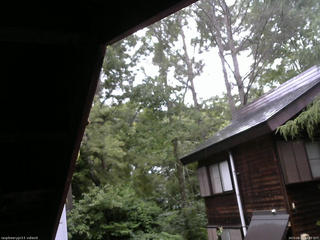 長野県菅平高原 ゆたか山荘 北側 2025/08/11 16:45