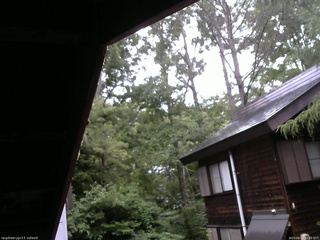 長野県菅平高原 ゆたか山荘 北側 2025/08/12 11:30