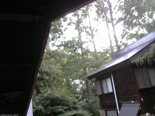 長野県菅平高原 ゆたか山荘 北側 2025/08/14 06:15