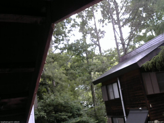 長野県菅平高原 ゆたか山荘 北側 2025/08/14 08:45