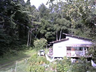 長野県菅平高原 ゆたか山荘 西側(坂上) 2025/08/14 07:45