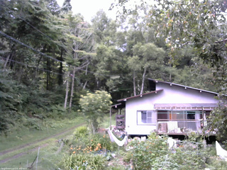 長野県菅平高原 ゆたか山荘 西側(坂上) 2025/08/14 10:45