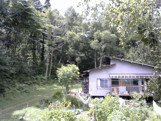 長野県菅平高原 ゆたか山荘 西側(坂上) 2025/08/14 11:45
