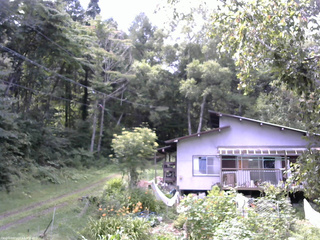 長野県菅平高原 ゆたか山荘 西側(坂上) 2025/08/14 12:30