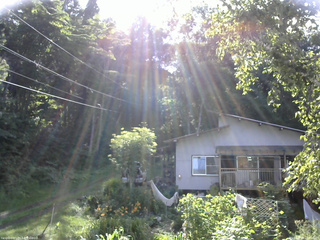 長野県菅平高原 ゆたか山荘 西側(坂上) 2025/08/14 15:30