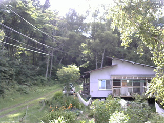 長野県菅平高原 ゆたか山荘 西側(坂上) 2025/08/14 15:45