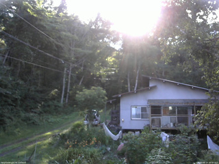 長野県菅平高原 ゆたか山荘 西側(坂上) 2025/08/14 16:30